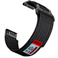 Pikkukuva 3 / 4: Garmin Fenix 8 -kellohihna, nailon Musta 22 mm