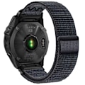 Miniatyrbillede 2 af 8: Garmin Fenix 5/6/7X Pro velcrostrop i nylon - 22mm 26mm