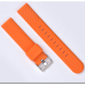Pikkukuva 4 / 4: Silikoninen kellon ranneke Huawei GT3 & iWatch 4:lle Oranssi 22 mm