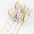 Miniatyrbild 4 av 6: Washi-tejp set - 10 rullar MultiColor MultiColor