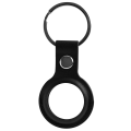 Miniatyrbild 2 av 7: Apple AirTag case, keychain, vegan leather, black