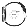 Miniatyrbild 6 av 8: Ersättande Klockarmband för Google Pixel Watch 1/2 Svart