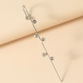 Miniatyrbillede 3 af 4: Ear Wrap Crawler øreringe blomster 1 stk