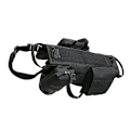 Miniatyrbillede 1 af 4: Taktisk Hundesele - Molle Vest Sort L