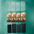 Miniatyrbild 5 av 7: 3-pack härdat glas HD Anti-Fingerprint Screen Film Kit Kompatibel med iPhone iPhone 14 Pro Transparent