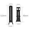 Miniatyrbillede 4 af 5: INF Ur armbånd Suunto 5 Sort