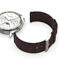 Pikkukuva 1 / 3: Huawei GT5/GT4 Denim Canvas Woven Nylon -kellonhihna Musta 20 mm