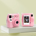 Miniatyrbillede 2 af 5: Instax Mini SE kamerataske med tilbehør Lyserød