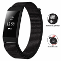 Miniatyrbild 5 av 5: Fitbit Charge 3/4 armband nylon Svart