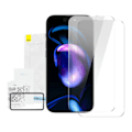 Miniatyrbillede 1 af 9: Baseus krystal hærdet glas 0,3 mm til iPhone 14 Pro Max (2 stk)