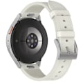 Miniatyrbild 3 av 4: Äkta läderarmband för Huawei GT5 Vit 22 mm