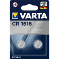 Miniatyrbild 1 av 3: CR1616 3V Lithium Knappcellsbatteri 2-pack