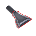 Miniatyrbild 5 av 5: Munstycksskydd för Kärcher Puzzi 8/10/1 handmunstycke för textiltvätt Transparent