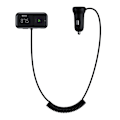 Miniatyrbillede 3 af 11: Bil Bluetooth MP3-afspiller + Oplader Baseus T Shaped S-16 Black OS