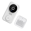 Miniatyrbillede 2 af 5: M8 Graffiti Style White Smart Wireless Video Doorbell