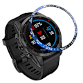 Pikkukuva 2 / 3: Sininen ja valkoinen kehys - Paranna ja suojaa Garmin Fenix 7s -kelloasi