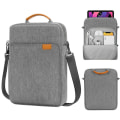 Miniatyrbillede 3 af 5: Crossbody Laptoptaske Grå M