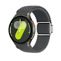 Miniatyrbillede 2 af 3: Space Gray nylon urrem til Samsung Watch 7