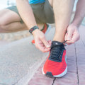 Miniatyrbillede 5 af 5: Fitbit Charge 5 armbånd med flettet mønster Blå / Orange