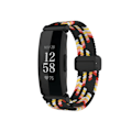 Miniatyrbillede 1 af 4: Nylon urrem til Fitbit Inspire 3 MultiColor