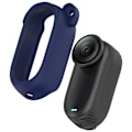 Miniatyrbild 2 av 7: Silikonskyddsfodral för Insta360 GO 3S och GO 3 Blå