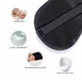 Miniatyrbild 3 av 10: INF Sovmask 100% silke 2-pack