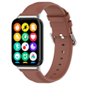 Miniatyrbild 2 av 5: Läderarmband för Xiaomi Smart Band 9 Pro Brun
