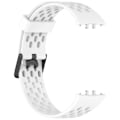 Miniatyrbillede 1 af 4: Urrem til Samsung Galaxy fit3 (SM-R390) silikone i hulstil Hvid