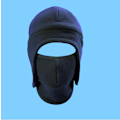 Miniatyrbild 2 av 3: 3-i-1 Fleece vinter ansiktsmask för kallt väder Marinblå