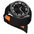 Miniatyrbillede 4 af 4: Nylon urrem til Samsung Galaxy Watch Sort S