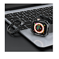 Miniatyrbillede 4 af 4: 49 mm Apple Watch Ultra tofarvet beskyttelsesetui Sort