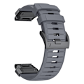 Miniatyrbild 3 av 8: 26 mm Klockarmband för Garmin Fenix 3/5/5X/6X/7X Grå
