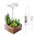 Miniatyrbild 1 av 5: Hexagon Grow Lights för inomhusväxter Varm vit/vit