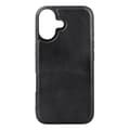 Mobilskal Läder MagSeries Svart - iPhone 16