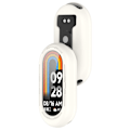 Miniatyrbillede 6 af 7: Silikonebeskyttelsesetui til Xiaomi Mi Band 8/8 NFC/9/9 NFC Hvid