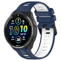 Miniatyrbild 3 av 3: Midnattsblå & Vit klockarmband för Garmin Forerunner