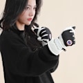 Miniatyrbild 5 av 5: Tech Handskar med Arctic Fleece Foder M Svart