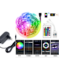 Miniatyrbillede 1 af 8: Smart LED Strip Lights 15M med WiFi Controller & APP