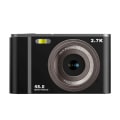 Miniatyrbild 1 av 5: INF Digitalkamera 2.7K 48MP 1080P, 16x zoom, anti-shake, face recognition Svart