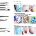 Miniatyrbillede 4 af 7: Sæt med neglepensler til nail art 15 stk