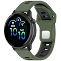 Pikkukuva 2 / 4: Silikoniranneke Garmin Vivoactive 6 -kellolle Ruohon väri