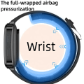 Miniatyrbillede 3 af 7: Smart Watch blodtryksmåler Sort