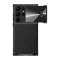 Miniatyrbillede 2 af 6: Nillkin CamShield læderetui til Samsung Galaxy S23 Ultra (sort)