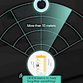Miniatyrbild 3 av 4: Smart Tracker - Anti-lost Device Svart