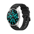 Pikkukuva 6 / 6: Kellon ranneke 20 mm Garmin/Huawei/Samsung Galaxy Watch Musta