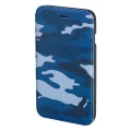 Miniatyrbild 1 av 4: HAMA Plånboksväska DesignLine iPhone6/6S Camo Blå