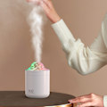 Miniatyrbillede 4 af 7: WT-11 Luftfugter: 500 ml, Støjsvag, Farverigt Lys, USB-skrivebord Hvid
