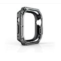 Miniatyrbillede 2 af 4: 49 mm Apple Watch Ultra tofarvet beskyttelsesetui Sort