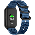 Miniatyrbillede 1 af 4: Xiaomi Mi Band 8 Pro Nylon urrem Blå
