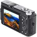Miniatyrbillede 5 af 10: INF Digitalkamera 48 MP, 1080p HD, 16x zoom, flip screen Sort